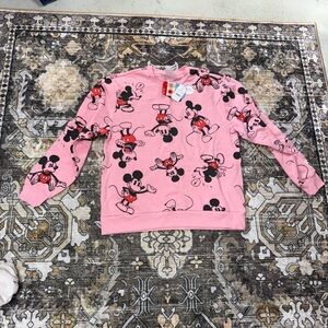 Special Edition Disney Pink Mickey Mouse Crewneck